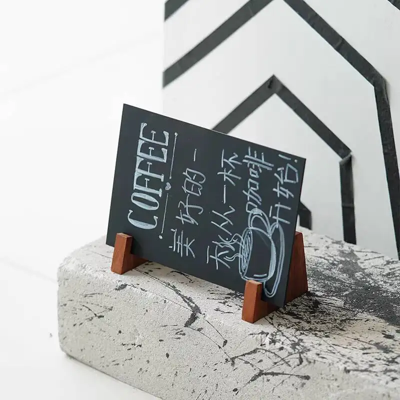 Horizontal Desktop A5 Blackboard Stand for Supermarket,Shop Coffee Shop & Stall Product