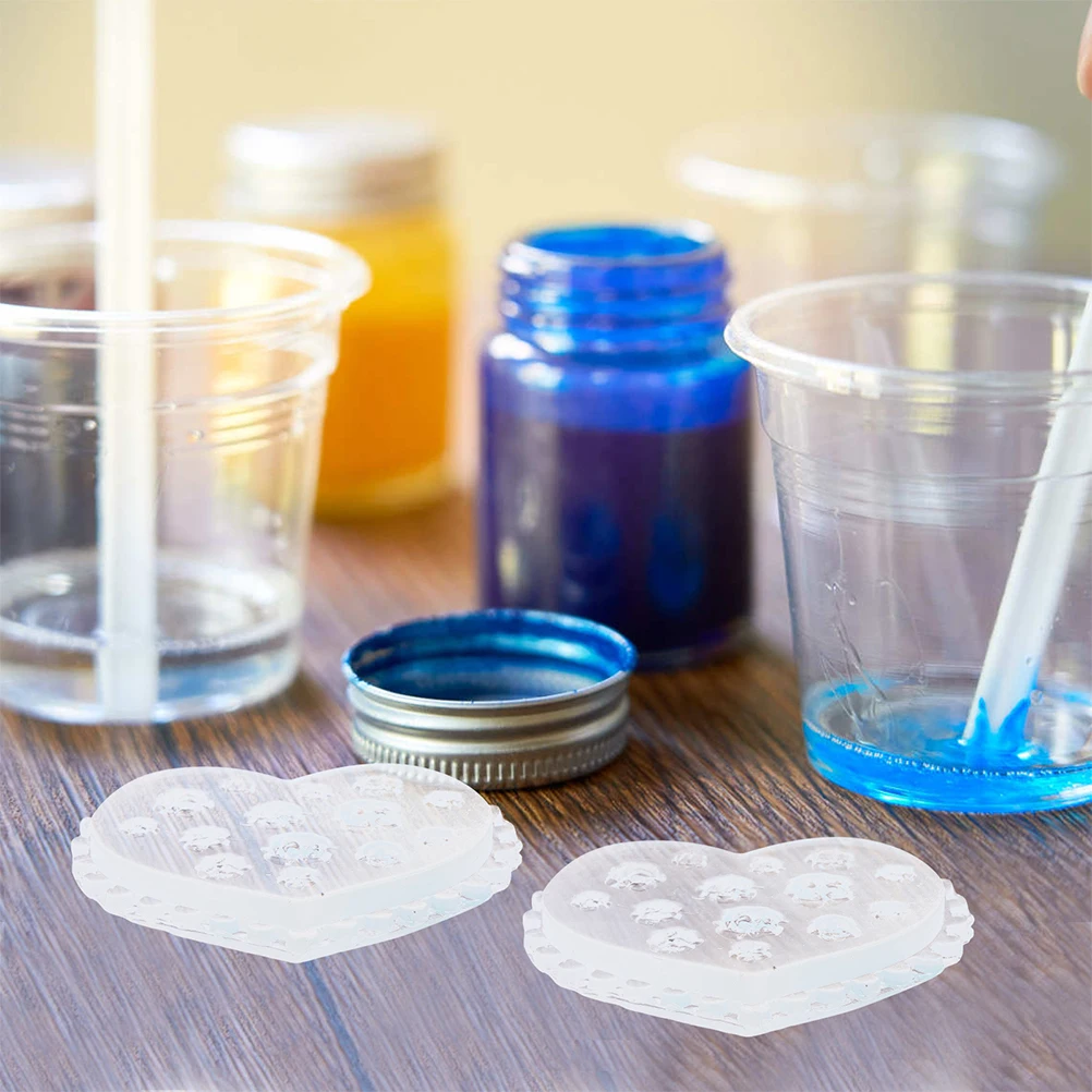 

2 шт., ожерелье, кулон, роза, дизайн, силиконовая форма, сделай сам, форма для литья из смолы, принадлежности для ювелирных изделий, формы для эпоксидной смолы