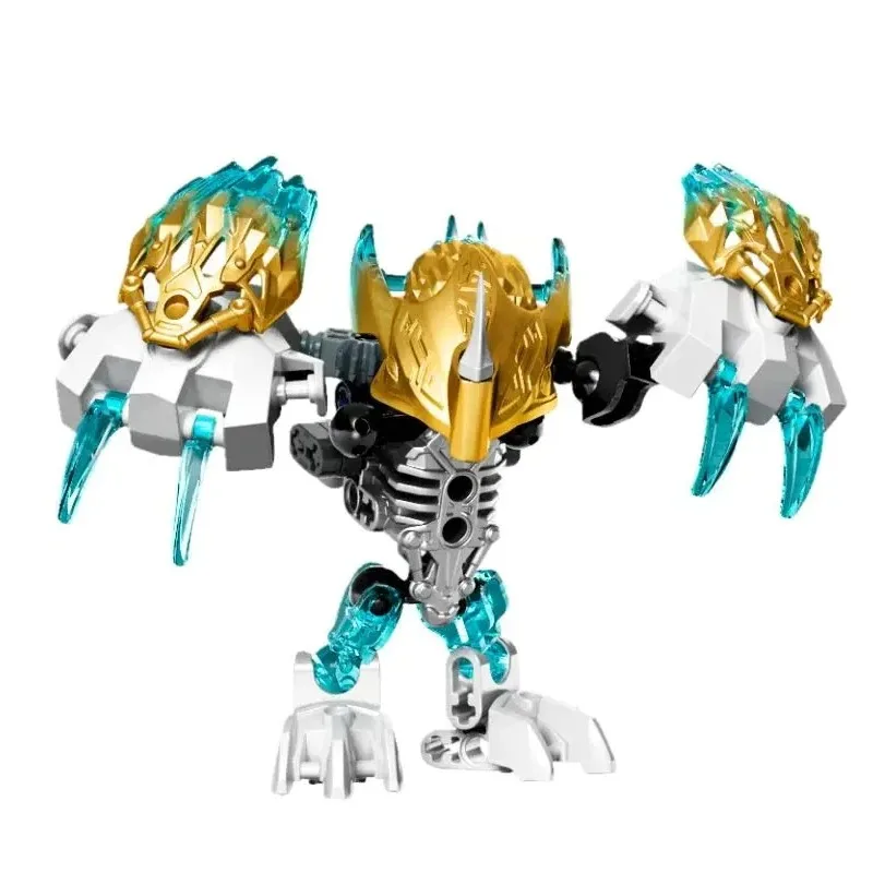 Warriors Actiefiguren Bionicle Bouwstenen Bricks 2in1 Lewa Tahu Onua Umarak de Destroyer Speelgoed Jongen Kid Kinderen Geschenken