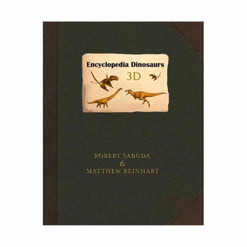 Prehistorica Dinosaurs 3D Stereoscopic Book Science Popularization Colorful Illustrations Pop-up Folding Book