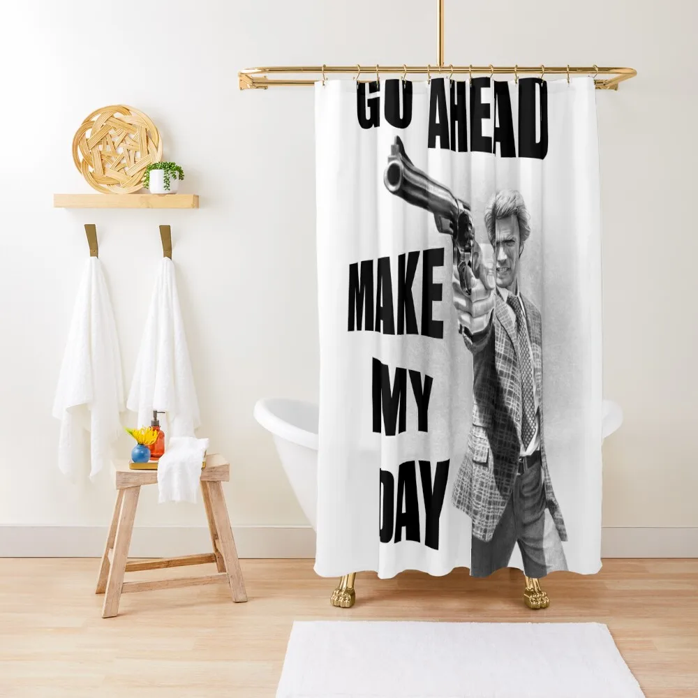 

Make my day Shower Curtain Bathroom And Shower Waterproof Shower Curtain