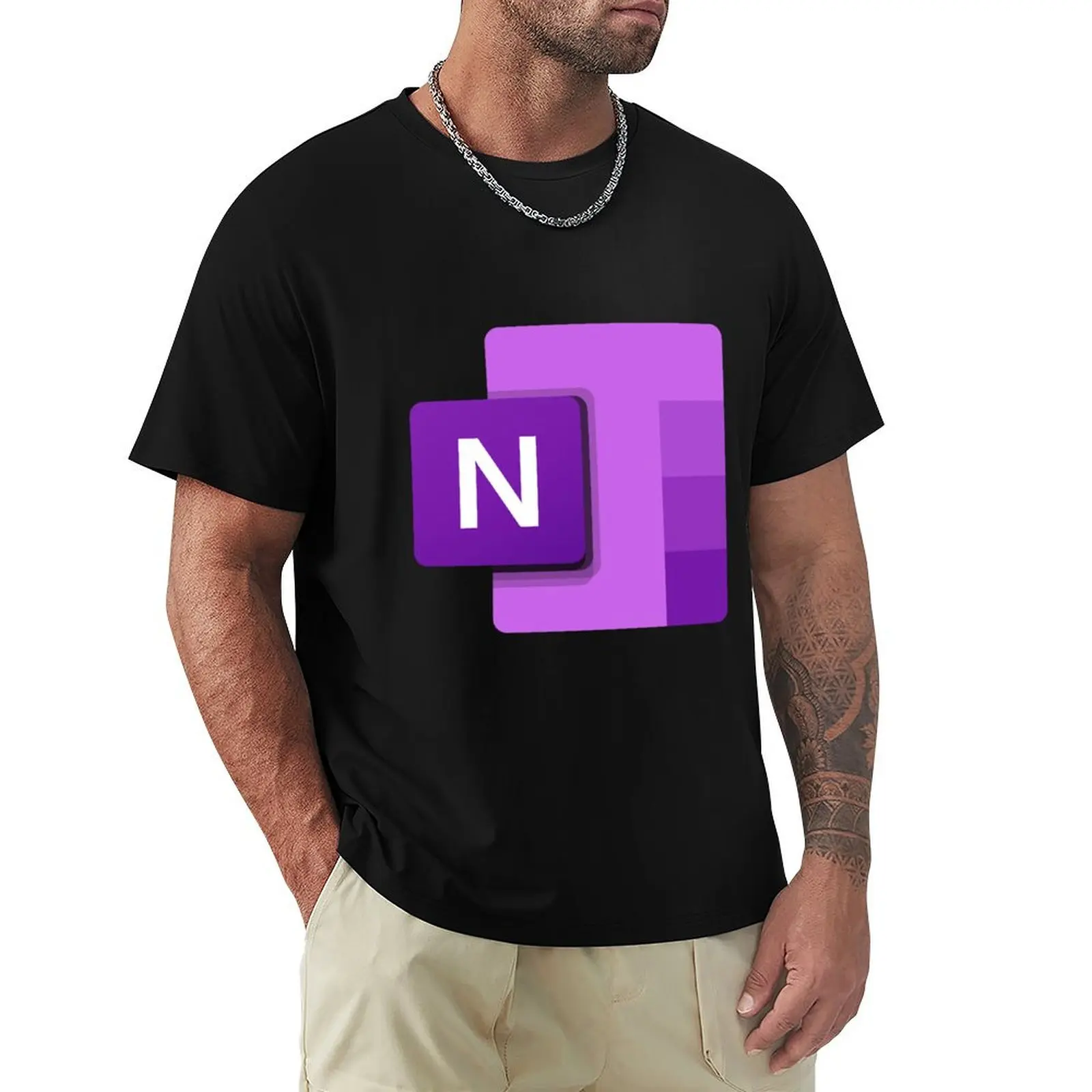 

Microsoft Onenote T-Shirt anime vintage anime shirt Blouse designer t shirt men