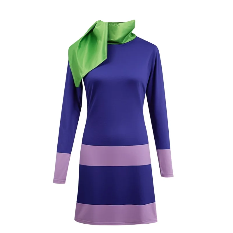 Robe et bandeau pour jeu de rôle TV et Halloween pour femme ensemble fantaisie adulte grande taille nouveau stock Gelpurple 2 pi