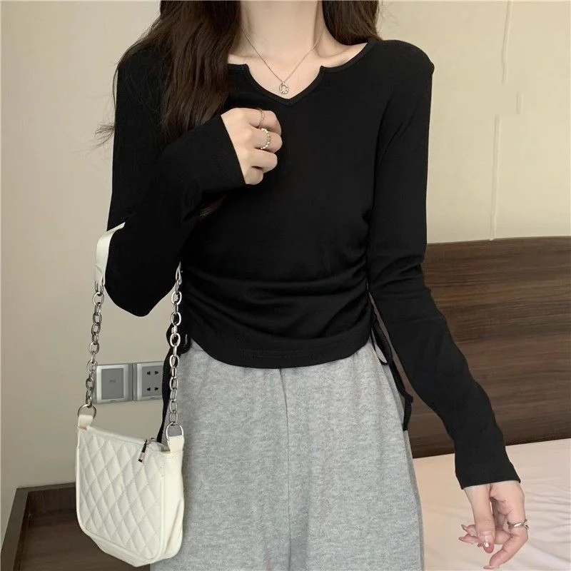 حار الخامس طوق قاعدة طبقة الربيع والخريف والشتاء الترقوة الملابس الداخلية المتخصصة الرباط الأزياء تنوعا قاعدة طبقة الدوبامين الساخن #2