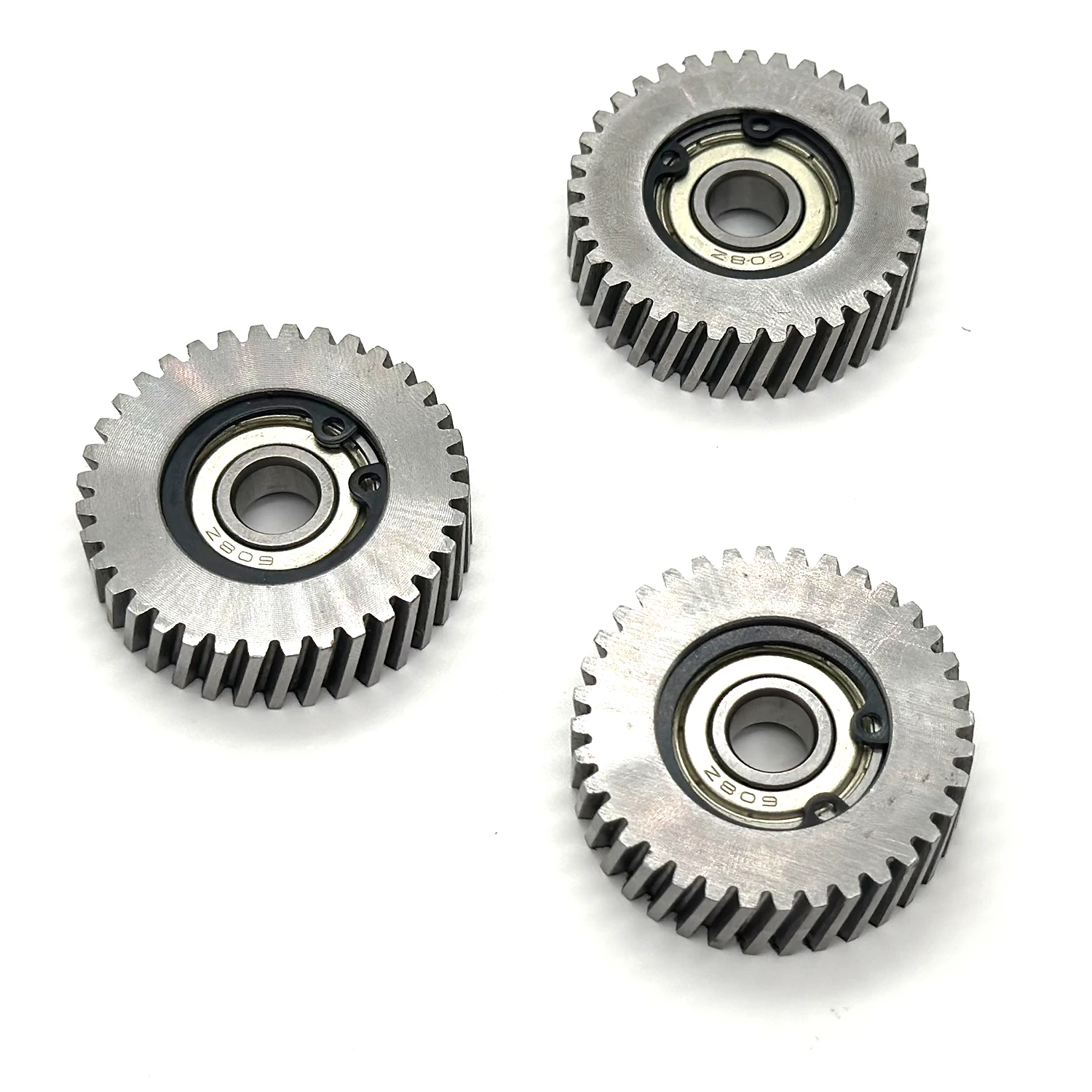 Electric Bike 38x11mm Steel Oblique Planetary Gear 36 Teeth Metal helical Gears 608z Bearings E-bike Hub Motor Parts