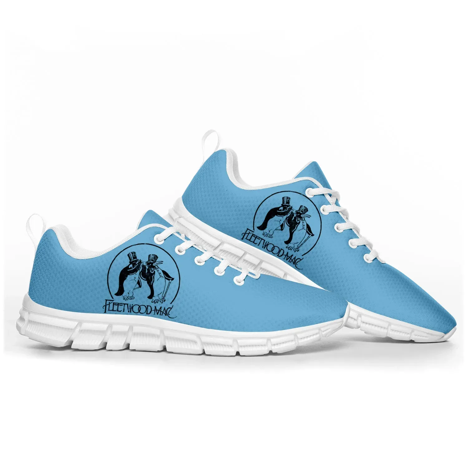 Fleetwood Mac Pop Rock Band Sports Shoes Mens Womens Teenager Sneakers Custom High Quality Couple Shoes White