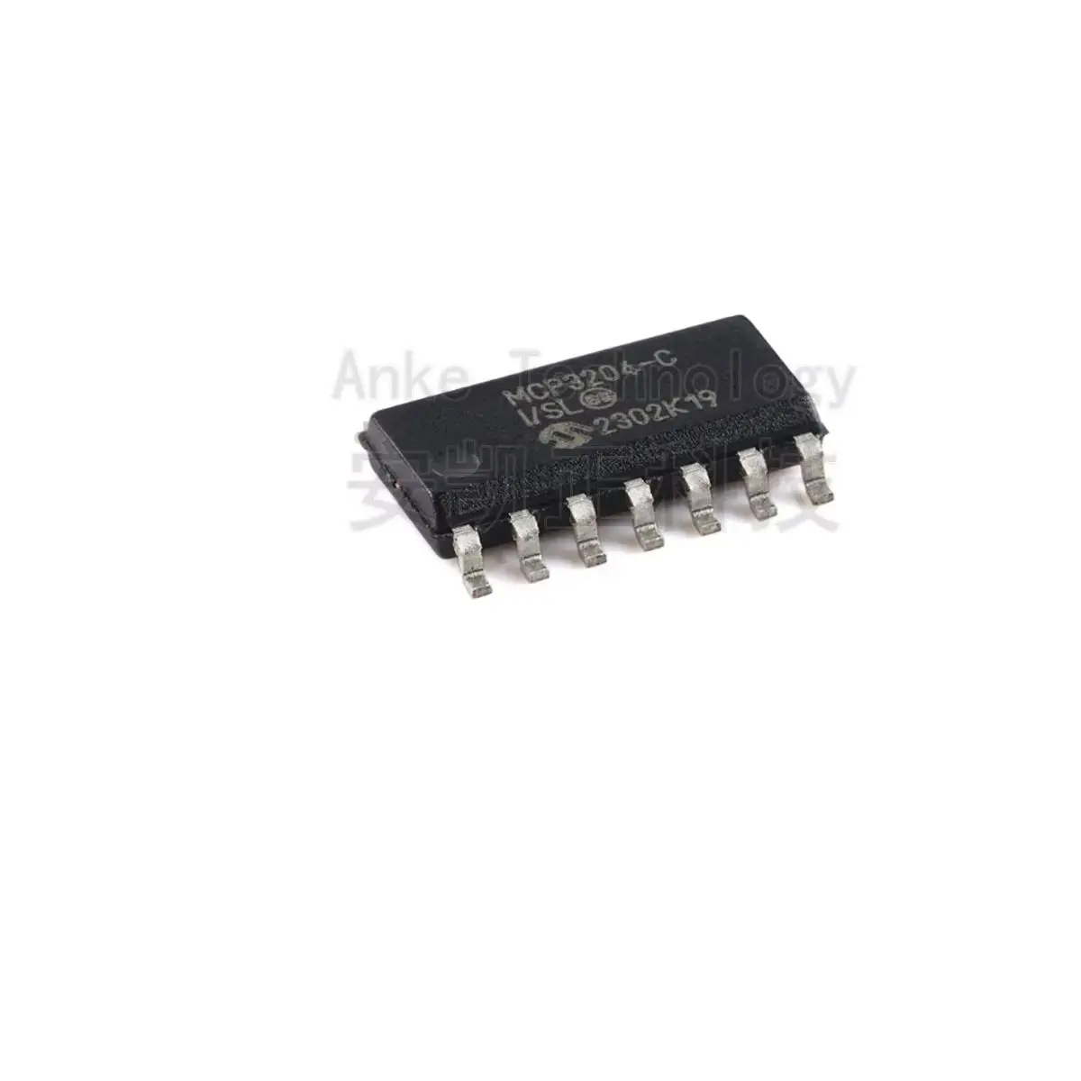 Genuine Original MCP3204T-CI/SL SOIC-14 12-bit 4-Channel A/D Converter Chip 10PCS