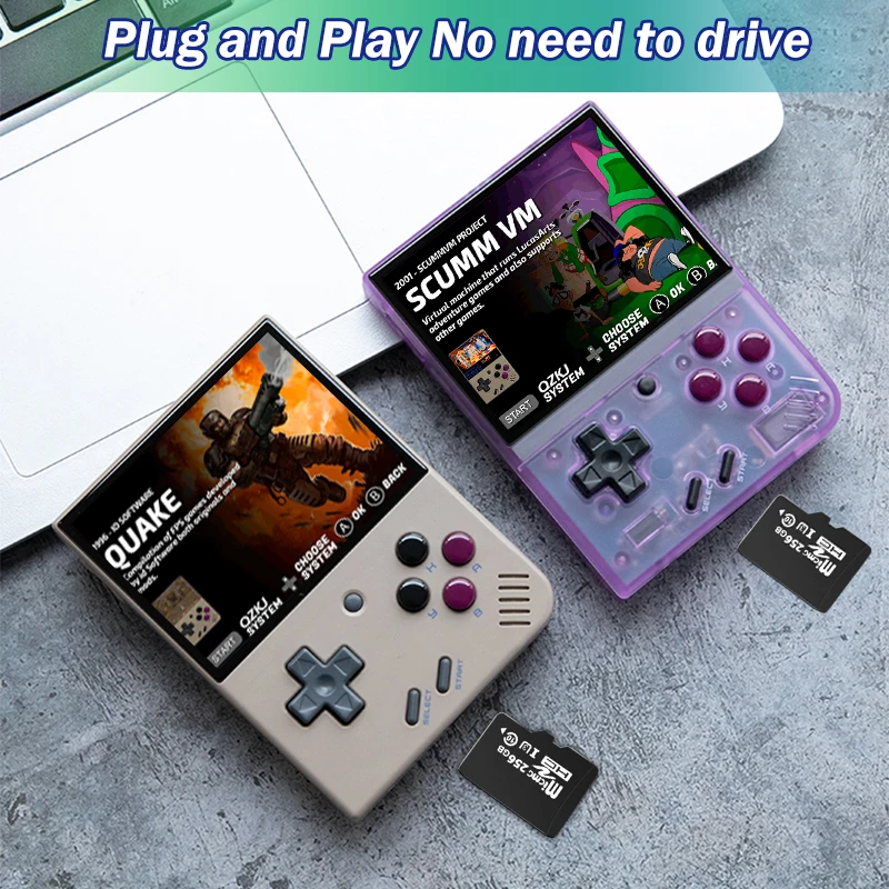 Nuovo sistema Game Card Miyoo Mini Game 256GB 16000 + giochi 50 + emulatori supporto PS1/NDS/MAME Retro Game TF Card per Miyoo Mini Plus