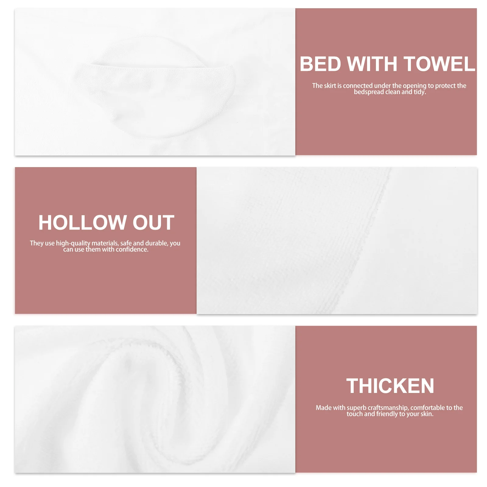 

FOYTOKI массажный чехол для кровати, полая подушка, дышащее салонное полотенце, профессиональная терапия, поддержка лица