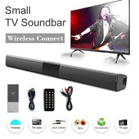 BS-28B TV Bar Speaker Home Theater Sound System Bluetooth Speaker Computer Speaker subwoofer Radio with Remote Control Supports