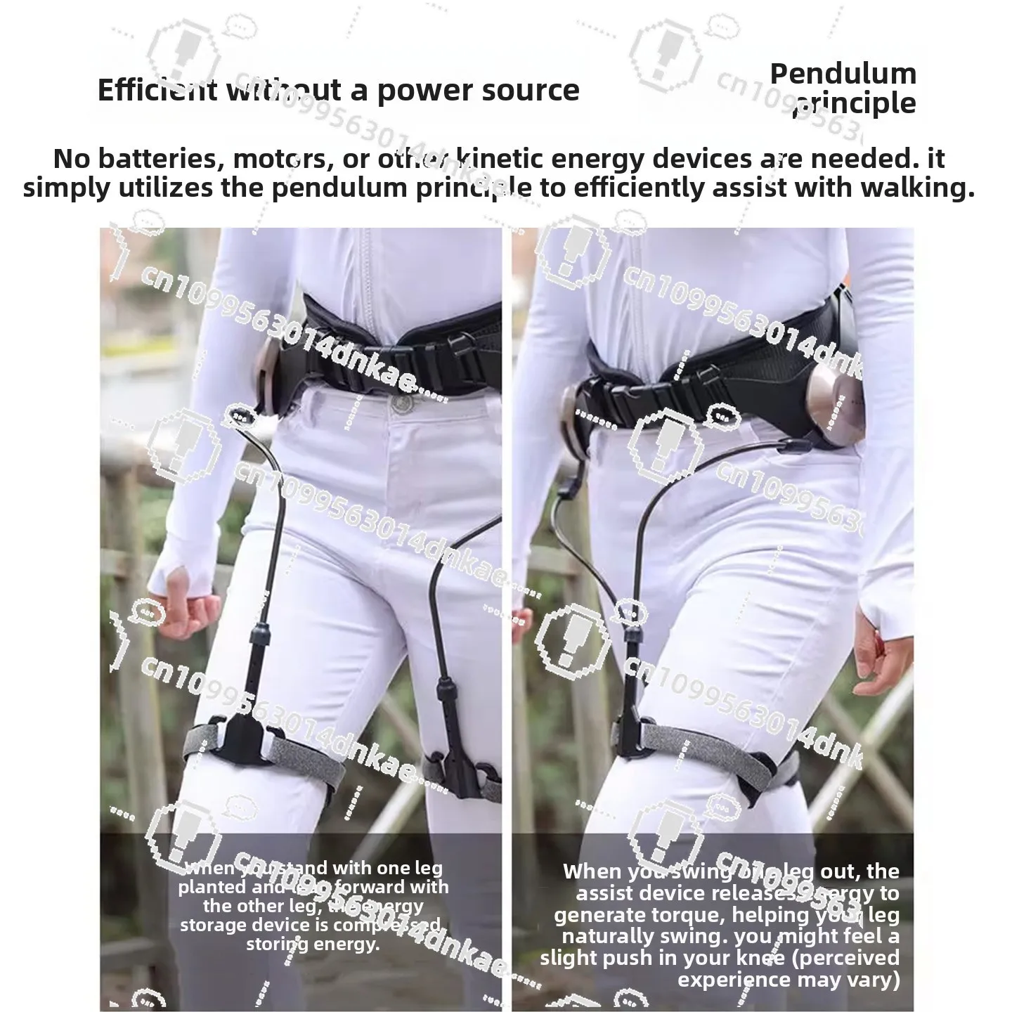Mountaineering Robot Leg Exoskeleton Helps Lift Feet, Walk Lower Limbs, Walk Exercise, Assist The Elderly