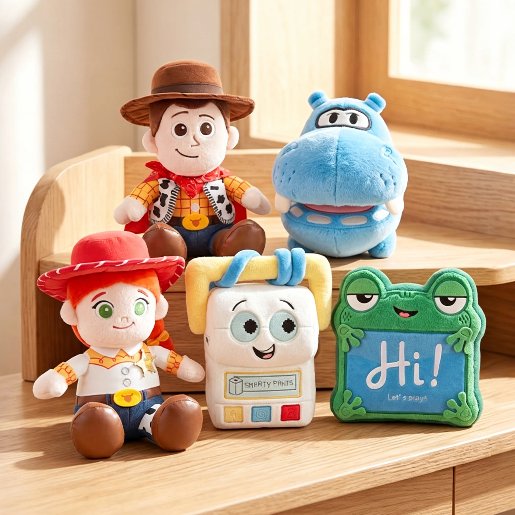 

Genuine Toy Story 5 Plush Doll Woody Jessie Lilypad Smarty Pants Atlas Stuffed Toys Plushies Collection Kids Birthday Gifts