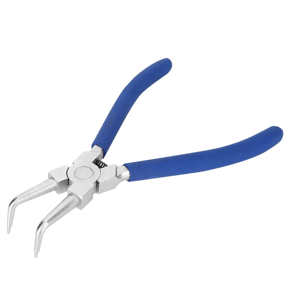 4pcs 7 Inch Snap Ring Pliers Bent Jaw Straight Jaw Circlip Pliers Dip Coated Handles C Clip Pliers Retaining Application