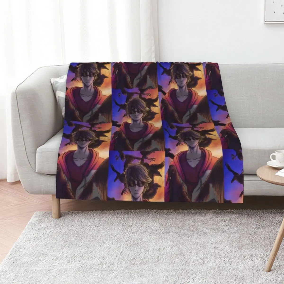 dave strider-homestuck Throw Blanket Foldable Soft Warm Blanket for Outdoor Use