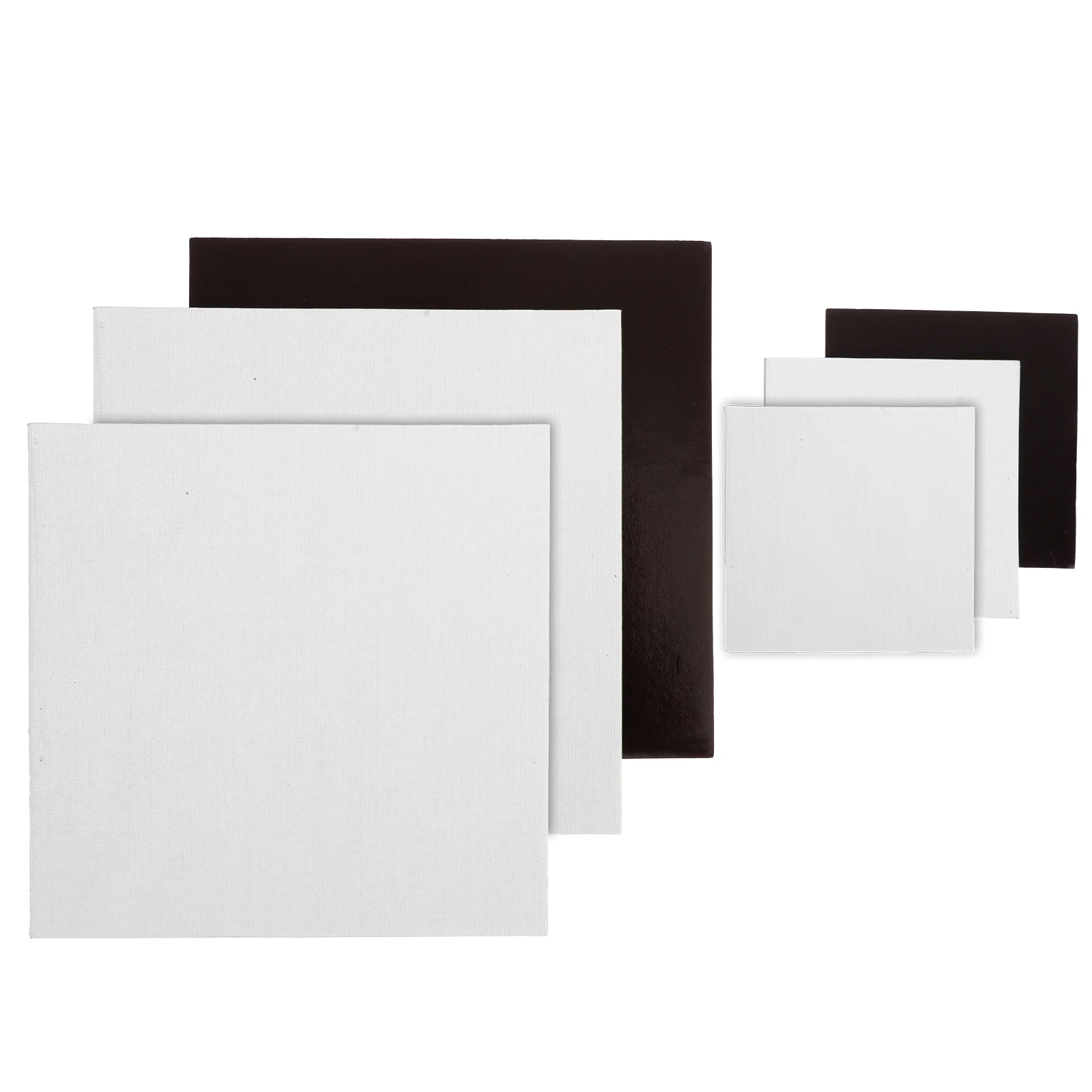 

6 Pcs Oil Painting Board Set Practical Blank to Stretch Convenient Canvas Drawing Panel