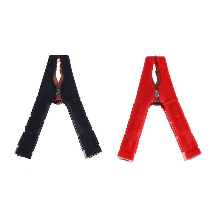 NEW 2pcs 200A Crocodile Alligator Clips Car Battery Insulated Clip Clamp Connector for Jumper Cables Boost