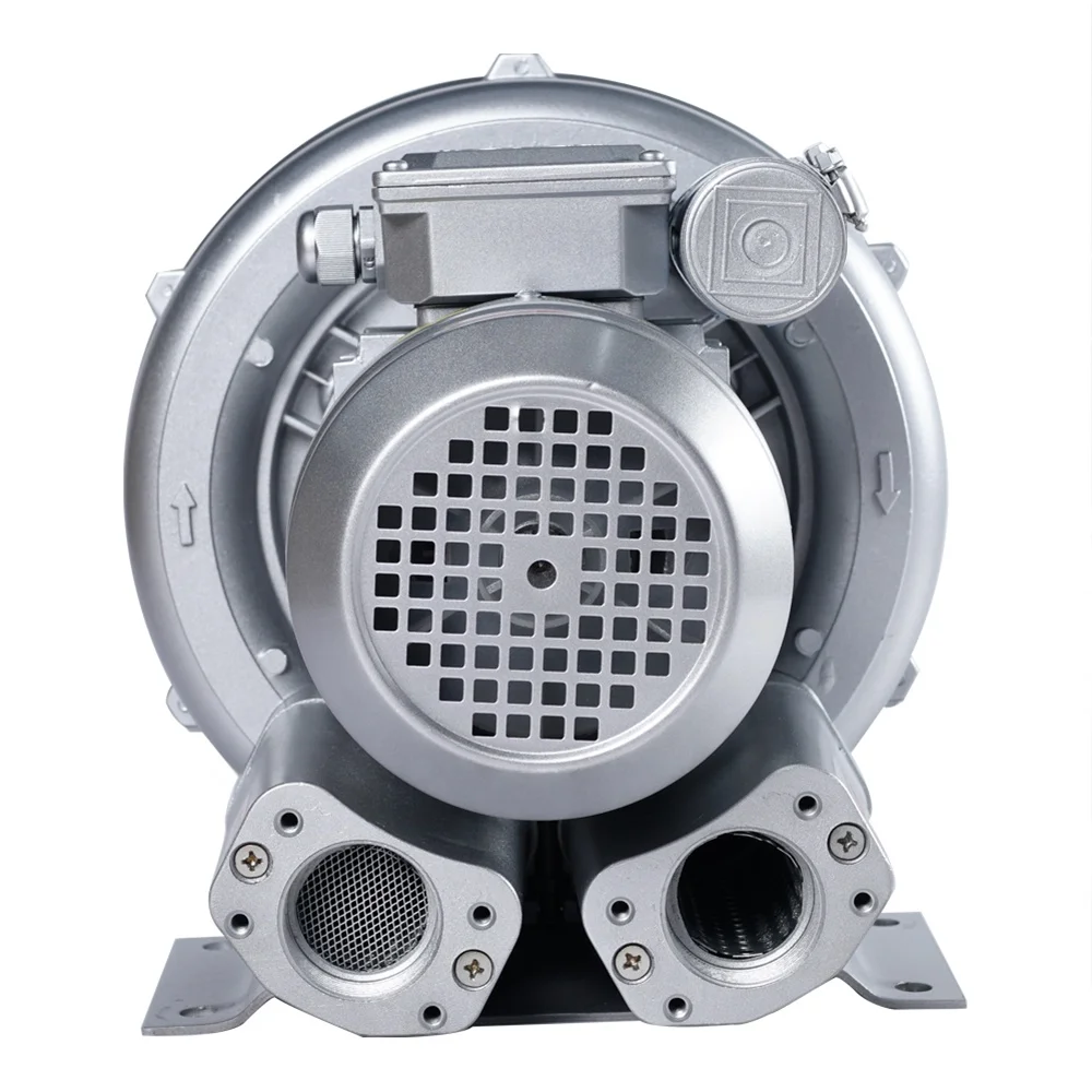 

High Quality Aluminum Alloy 220V Industrial Regenerative Blower For Fish Pond