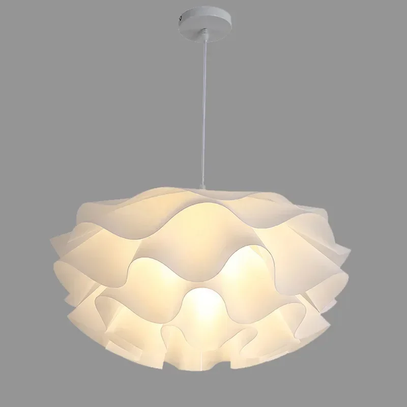 

White Pendant Lamp For Bedroom Chandelier Living Dining Room Modern Ceiling Lights Home Decor Pendant Lights