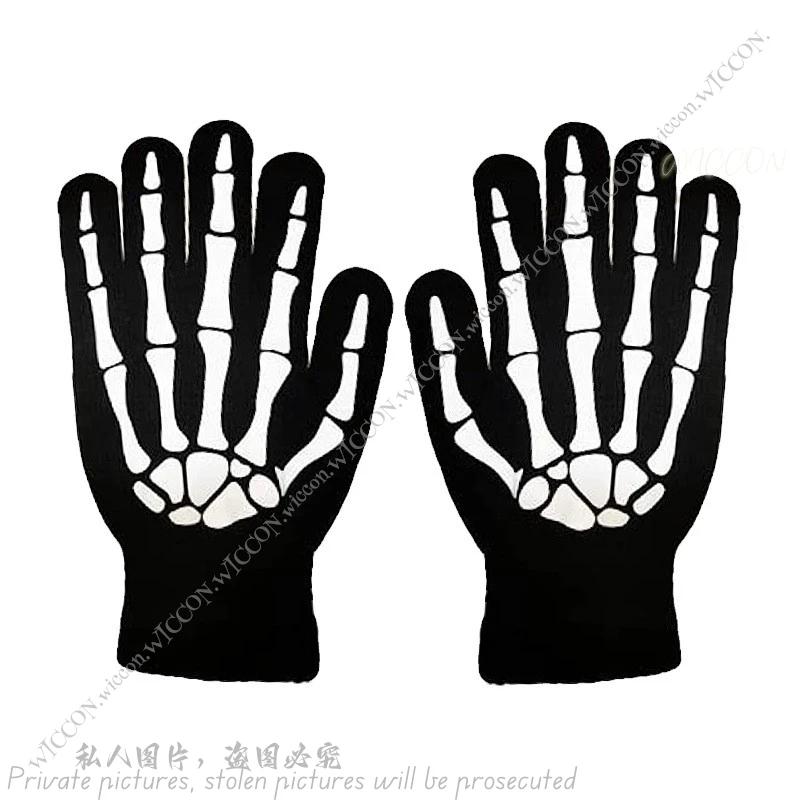 New Terror Halloween Party Cosplay Children Adult Death Black Cloak Halloween Death Skull Skeleton Ball Costume Prop Set Cloak