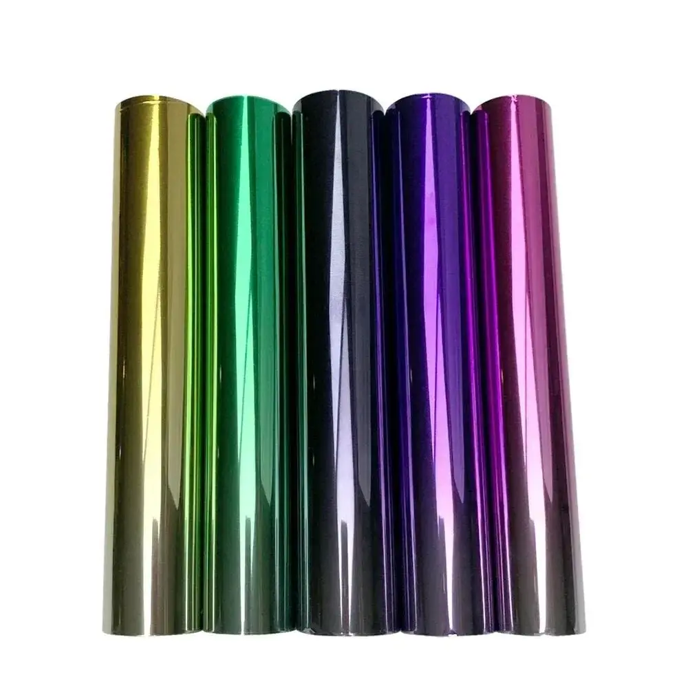 Anti-UV Car Front Windshield Film Heat Insulation Gradient Color Car Sun Visor Sticker Waterproof Car Solar Window Tint Film