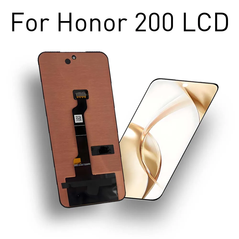 6.7'' AMOLED Assembly LCD Display Touch Screen Digitizer For Honor 200 ELI-AN00 NX9 Mobile Phone Replacement Repair Part