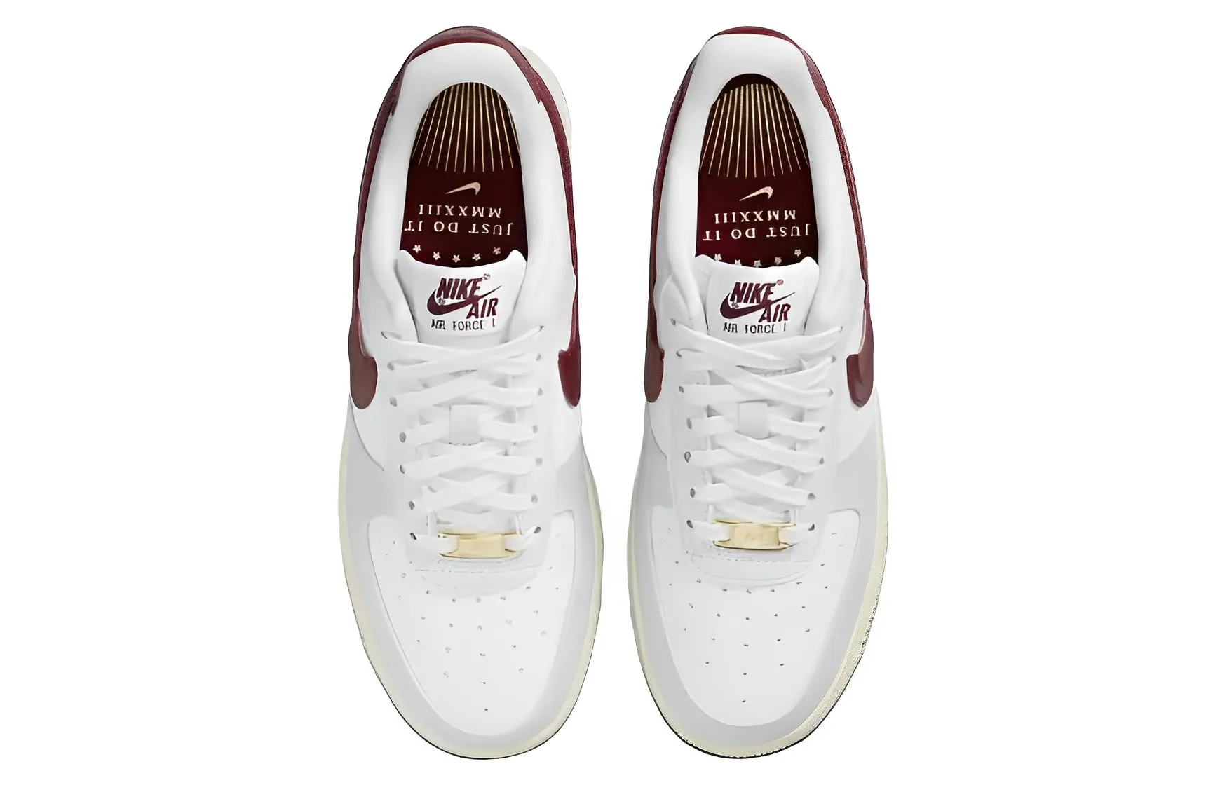 Nike Air Force 1ต่ำ '07 SE เพียงแค่ทำมันโฟตอนฝุ่นทีมรองเท้าสนีกเกอร์ผู้หญิงสีแดง