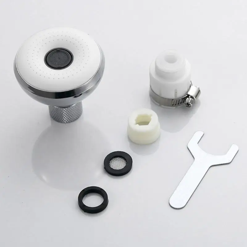 652F Fly Saucers Tap Nozzle with Roate Designs & Bubble Flows for Cleaning Use