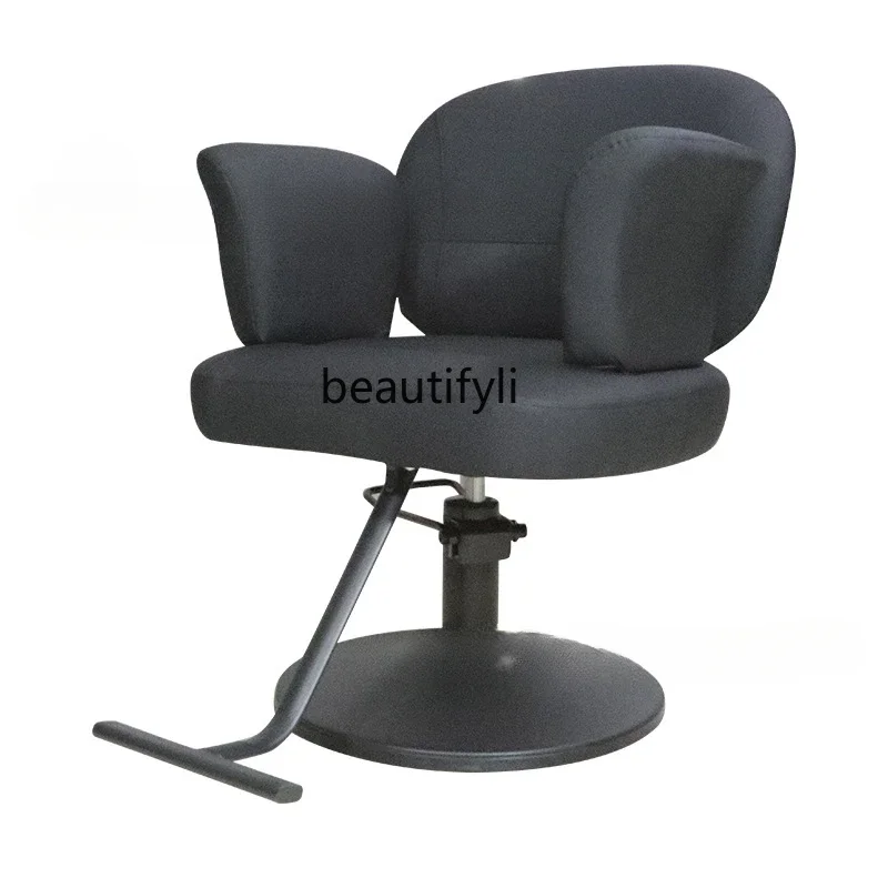 

YY Hair salon stool light luxury hair salon perm and dye hydraulic lifting hair salon chair