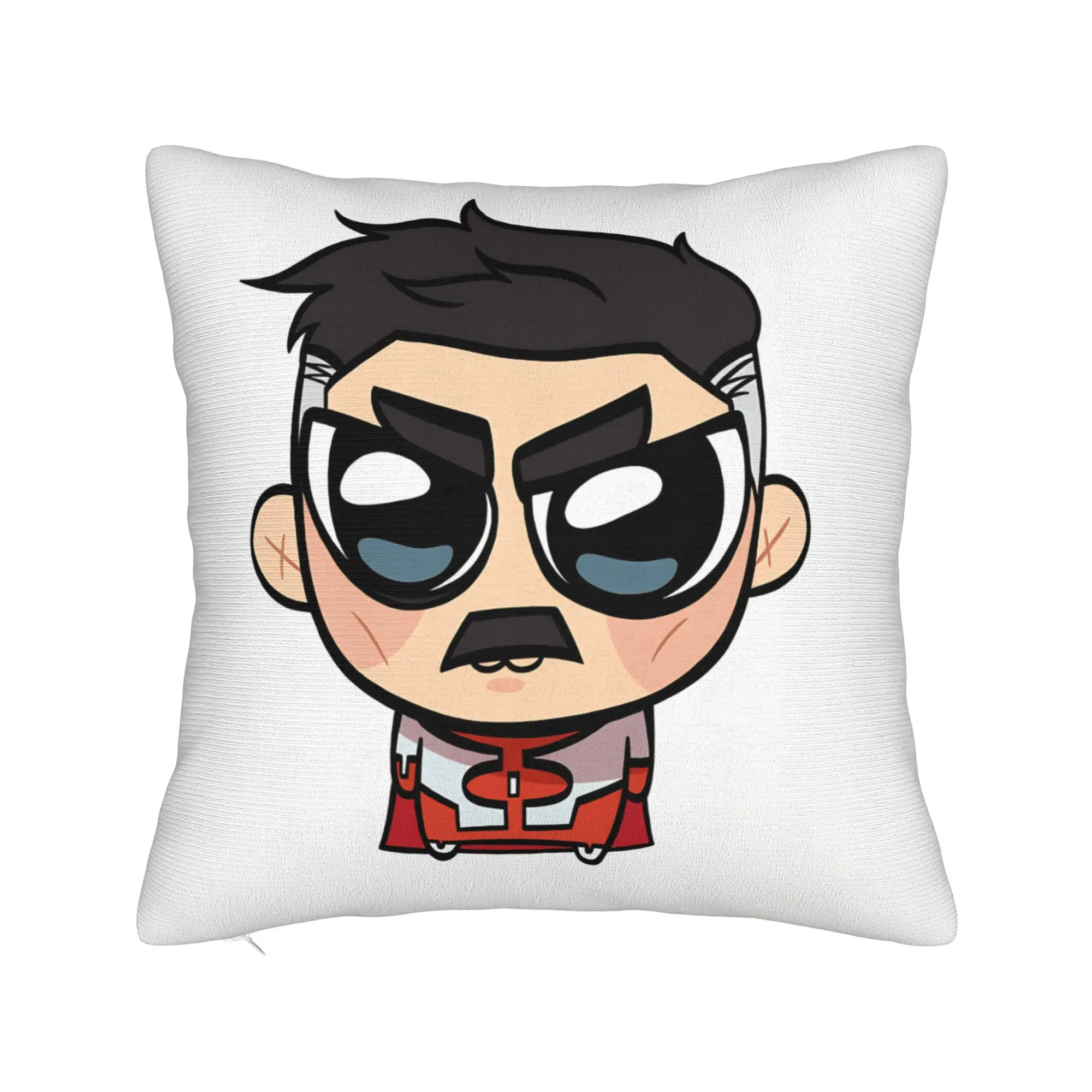 Comic I-Invincible Hero Omni Man Pillow Case  Comfy Pillow Cover For Living Room Chair Novelty Cushion Cover