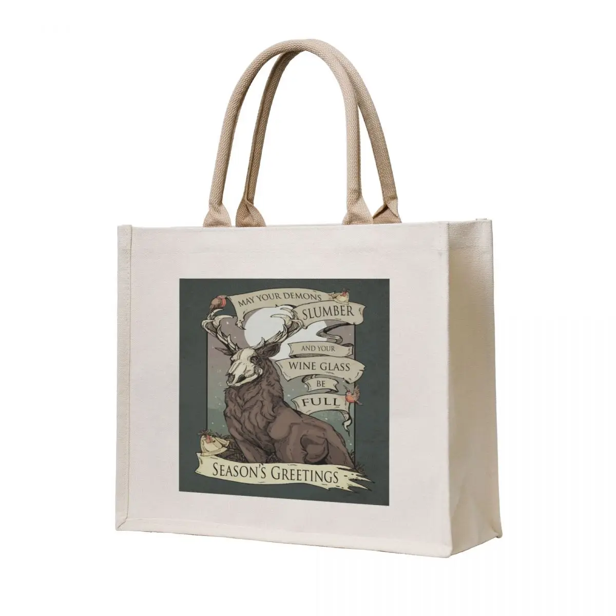 

May your demons Tote/pillow Tote Bag Woman shopper bag bags woman 2025 hand bag