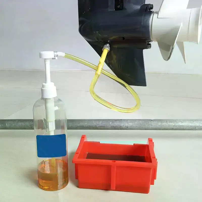 1 Set Marine Gear Oil Pump Lower Unit For Standard Quart Bottles For Mercury
