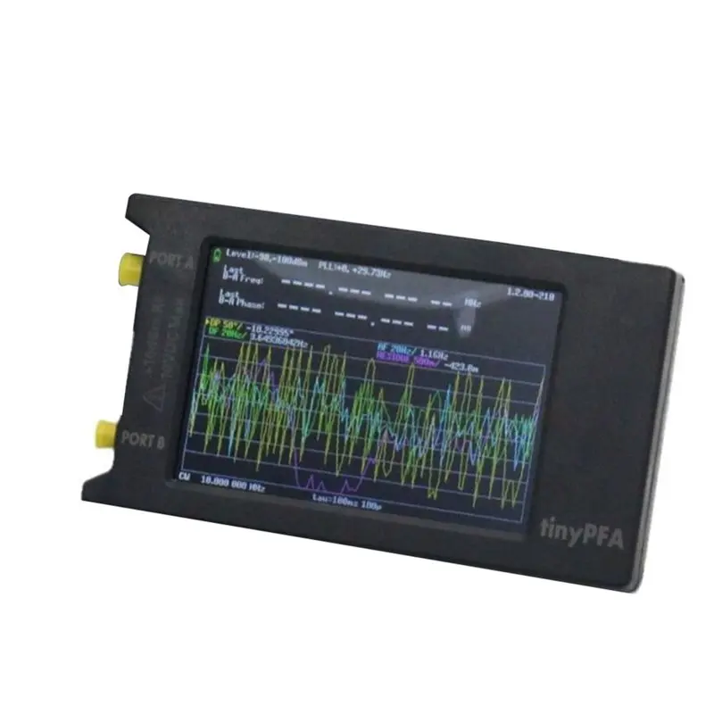 AS60-Tinypfa 1Mhz-290Mhz Phase Frequency Analyzer 4 Inch Touch Screen Using Nanovna-H4 Hardware For Deviation For Measurement