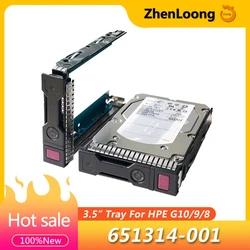 Nieuw 651314 -001 voor HPE DL388 DL380 DL360 Gen10 Gen9 Gen8 3.5 ''SAS SATA Harde Schijf Caddy HDD Lade 651320 -001