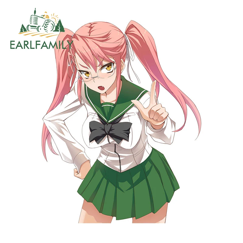 EARLFAMILY 13 سنتيمتر x 10.2 سنتيمتر ل سايا تاكاجي سيارة ملصق سباق الانجراف ATV لوح التزلج ملصق مائي انسداد خدش الثلاجة الرسومات