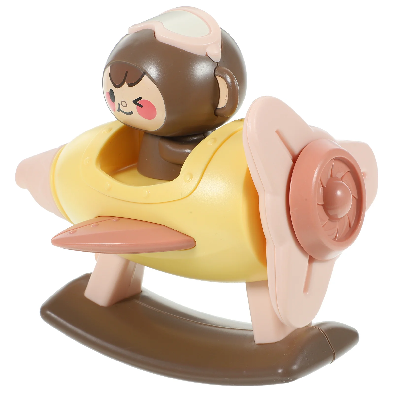 만화 비행기 모양 호루라기 어린이 파티 소품 다채로운 플라스틱 악기 발달 게임 소음기