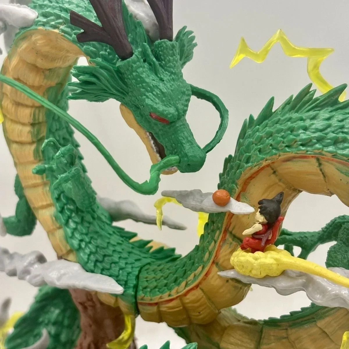 22 cm/8,66 Zoll Anime Dragon Ball Z Figur Shenron und Goku Actionfiguren PVC Sammelmodell Spielzeug als Geschenk – Detail 6