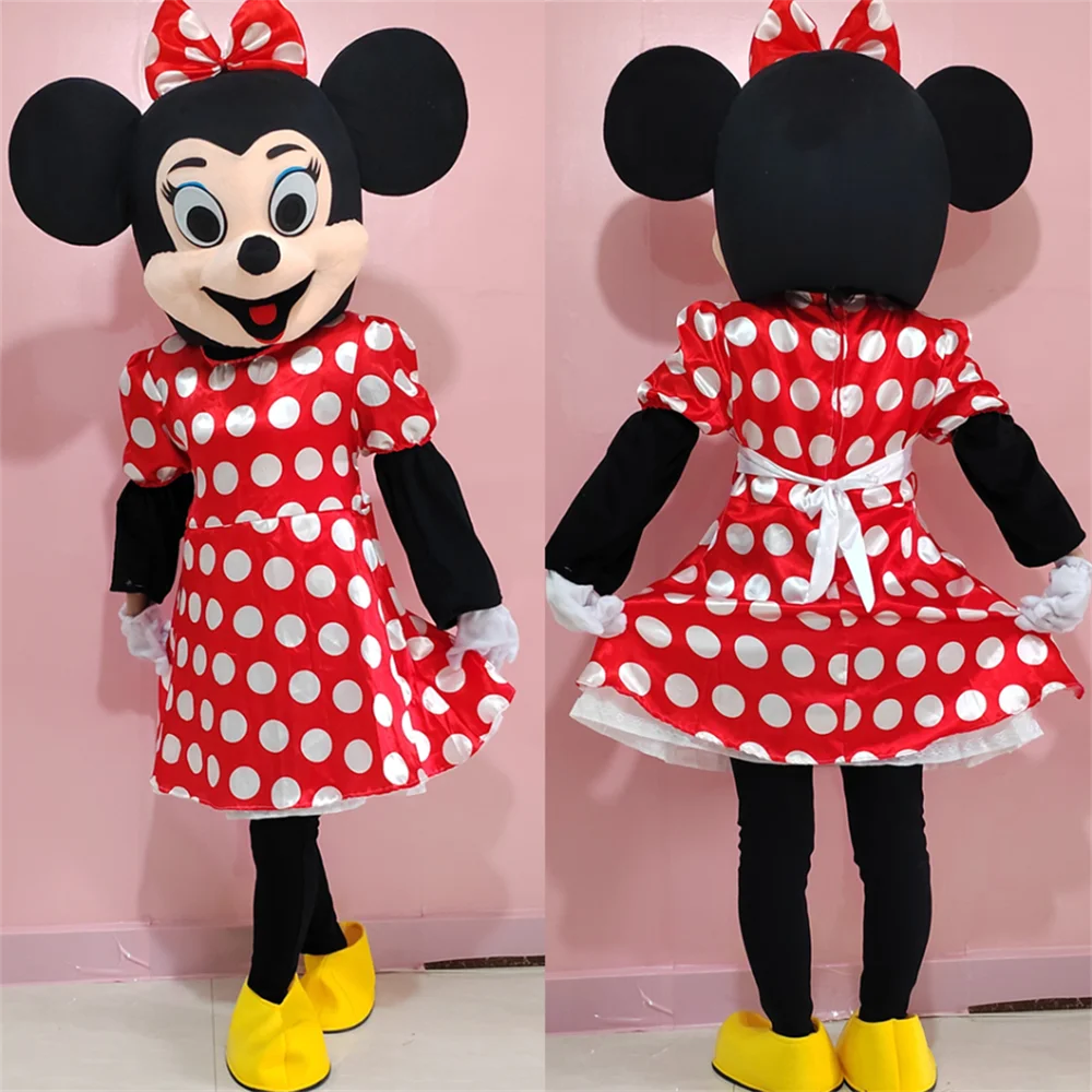 Cute Mickey Mouse mascot costume cartoon animation suit adult size cosplay fun costume festival party custom micky mouse costume