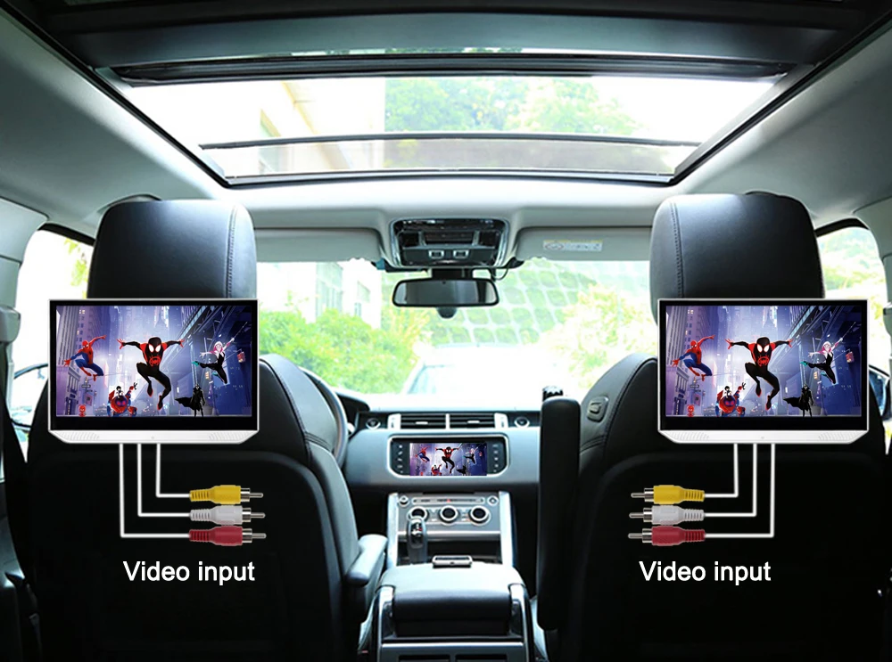 13.3 Inch Android Car Headrest Monitor 1920*1080 HD 1080P Video Touch Screen WIFI/Bluetooth/USB/SD/HDMI/FM MP5 Video Player