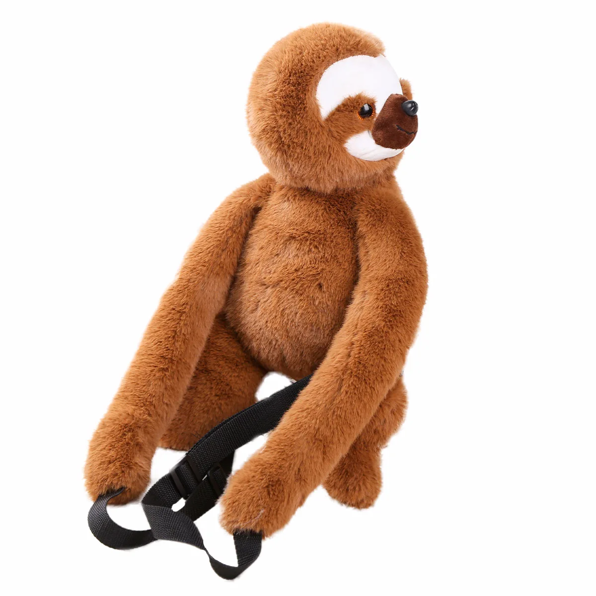 10 cm Nette Faultier Plüsch Puppe Schulter Tasche Simulation Faultier Plüsch Rucksack Kreative Zoo Souvenir Kinder Geburtstag Geschenk