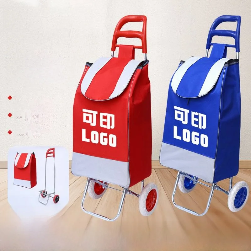 折りたたみ式手引きショッピングカート野菜購入用アウトドアキャンプカー鉄製固定ハンドル登坂用ホイール家族用収納ツール