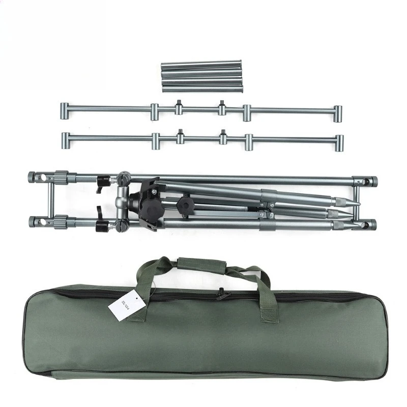 

Outdoor fishing rod bracket aluminum alloy, telescopic bracket