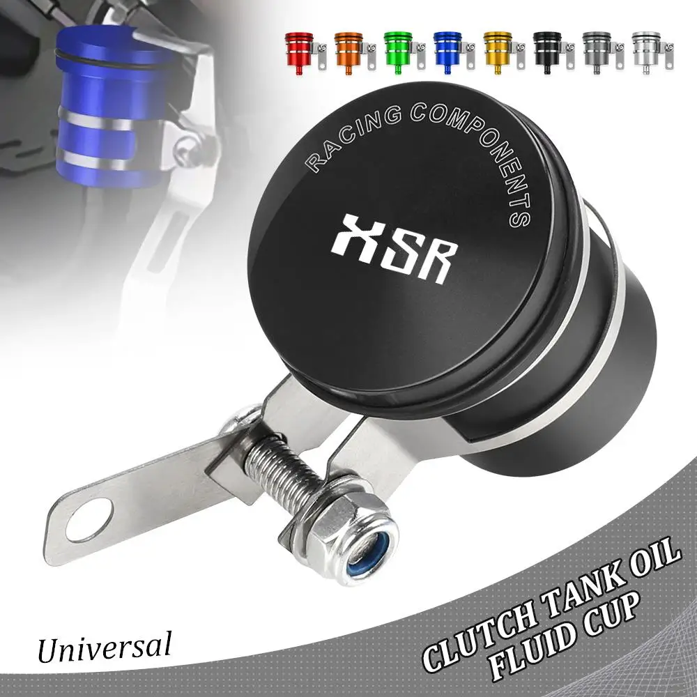 Universal Motorcycle Brake Fluid Reservoir Clutch Tank Cylinder Oil Fluid Cup For Yamaha XSR155 XSR700 XSR900 XSR 150 700 900