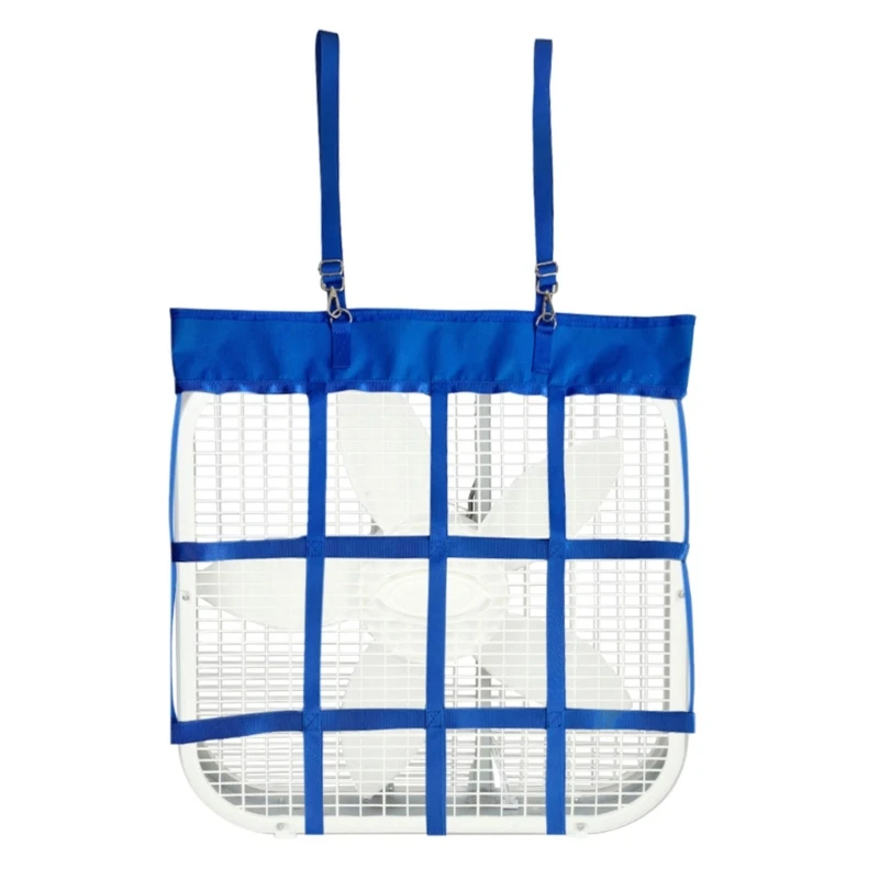 Horse Stall Fan Bag Hanging Web Box Fan Holder Electric Fan Hanging Bag D5QD