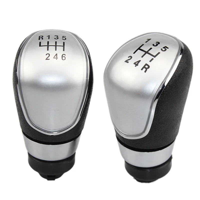 5 6 Speed Car Manual Gear Shift Knob For Ford Fiesta 2008 2009 2010 2011 2012 Gaiter Boot Cover Case Collar Accessories