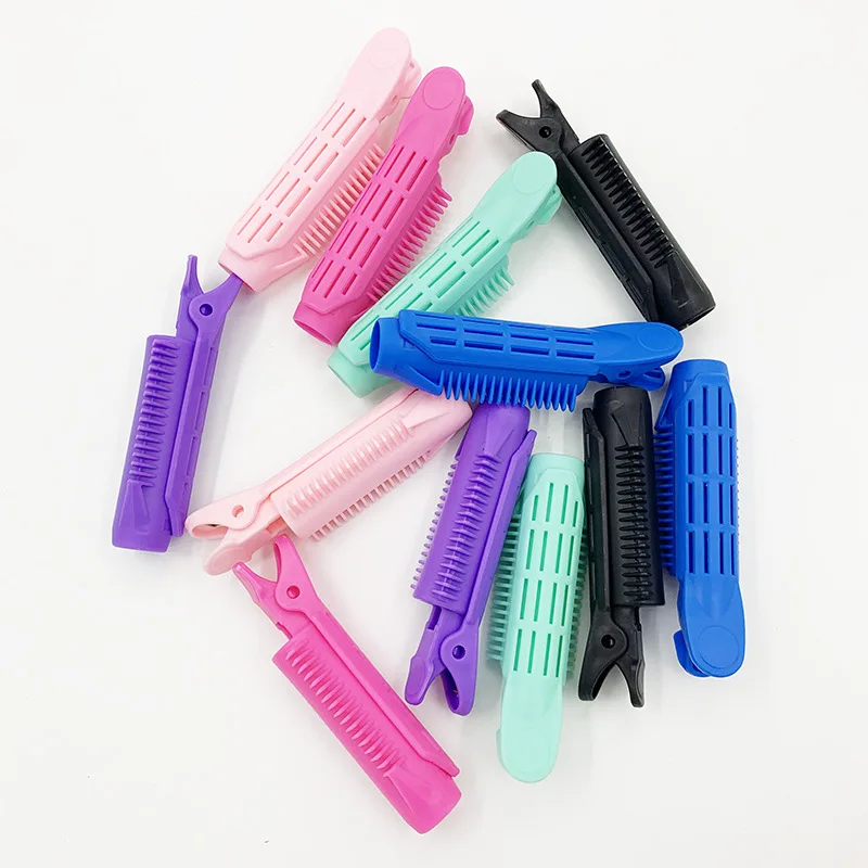 2Pcs Volumizing Hair Root Clip and Rat Tail Comb Hair ,Fluffy Wave Volume Hair Clip Hair Root Curler Hair Styling Tool