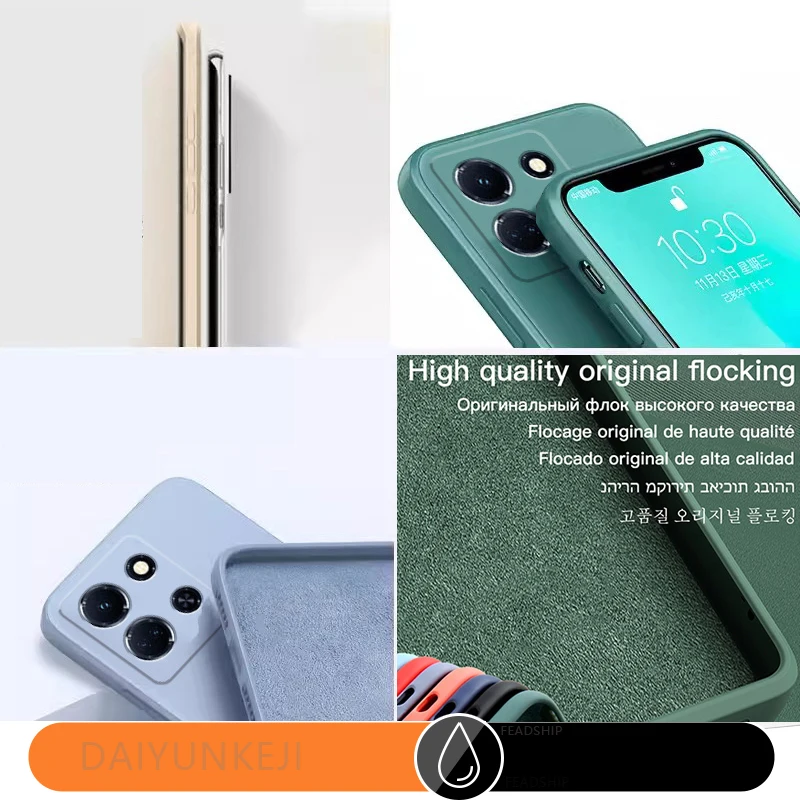 Силиконовый чехол для телефона Huawei Honor Magic 6 Pro HonorMagic6, мягкий чехол, роскошная защитная пленка для камеры с держателем