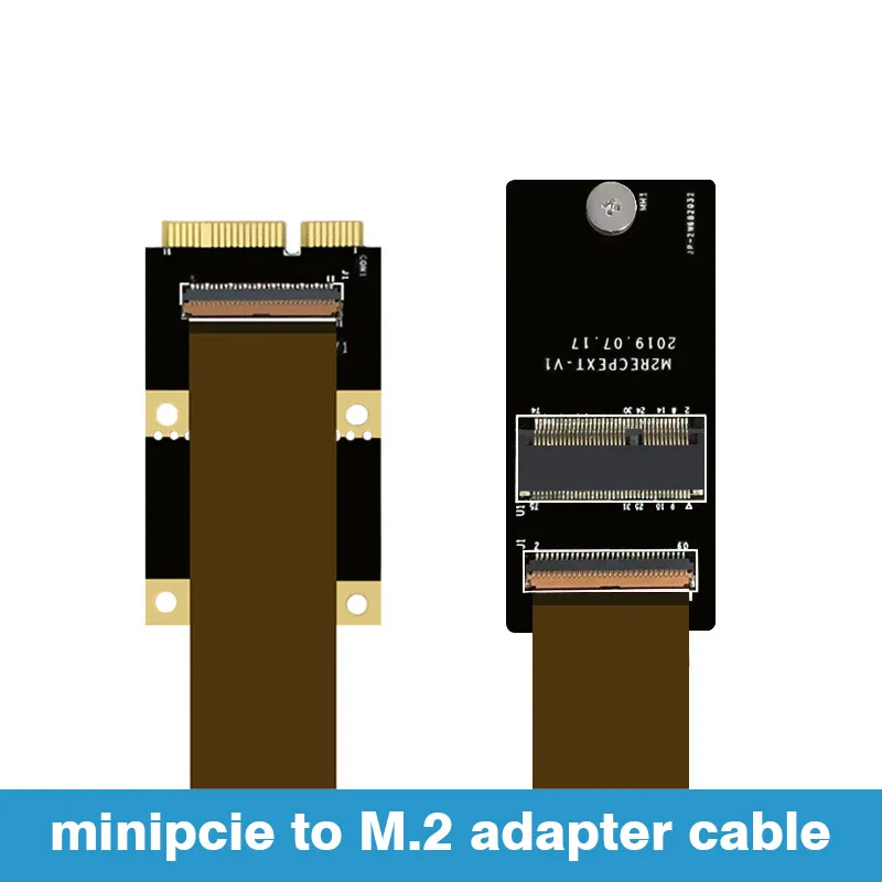 Motherboard Mini PCIe To M.2 Nic Network Card Adapter Cable A/E Interface Ngff Mini-PCIe M2 Extender Card