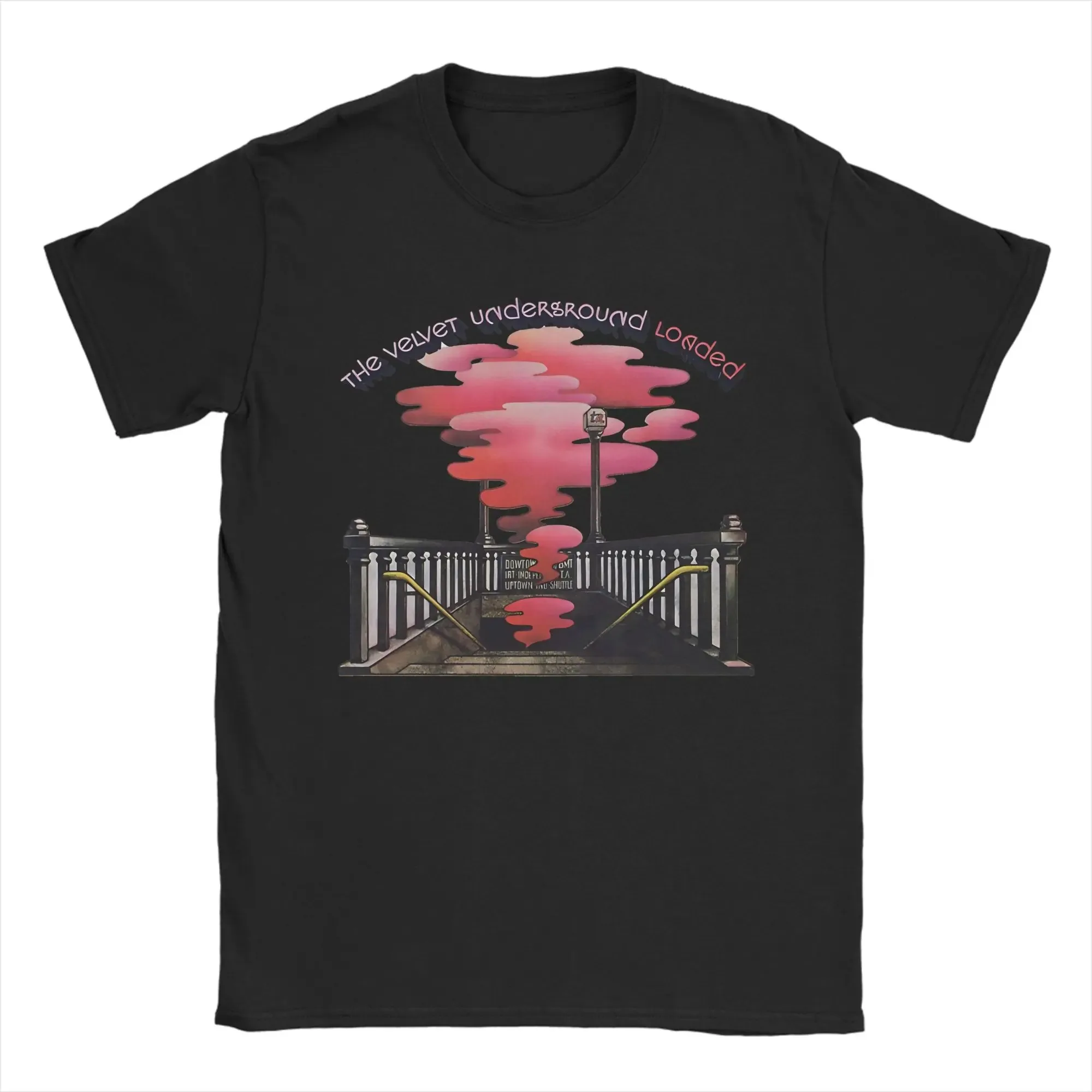 Y2K Fashion Summer New Tee Rock Band The Velvet Underground Graphic Print T-Shirt Men Women Oversized Top Streetwear Unisex