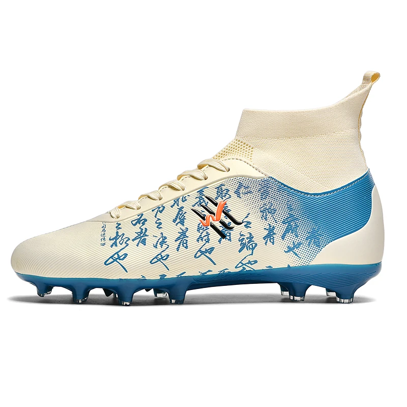 

2025 Новые высокие бейсбольные кроссовки для женщин и мужчин, тренировочная обувь для софтбола, нескользящая бейсбольная обувь с шипами, уличные кроссовки для взрослых