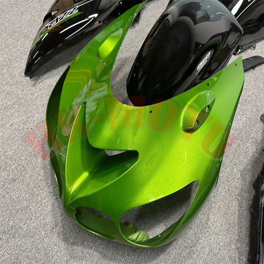 Motorrad verkleidung ssatz passend für zzr1400 zx14r ZX-14R 2006 2007 2008 2009 2010 2011 Karosserie set hochwertige abs injektion grün